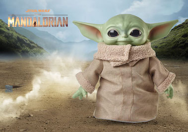 Baby Yoda Plüss - Előrendelhető!