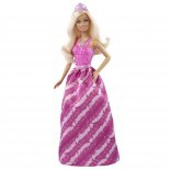 Barbie Tündérmese Hercegnő - szőke hajú, modern ruhában