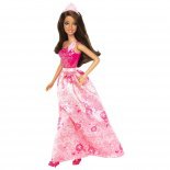 Barbie Tündérmese Hercegnő - barna hajú, party ruhában