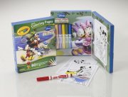 Crayola Mini kifestő lapok /80 db, 6 filctollal Mickey