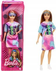 Barbie Fashionista Barátnők - Baba Festett Pólóruhában