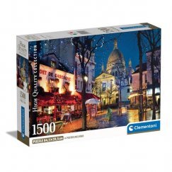 Clementoni Puzzle 1500 db HQC - Paris-Montmartre (kompakt doboz)