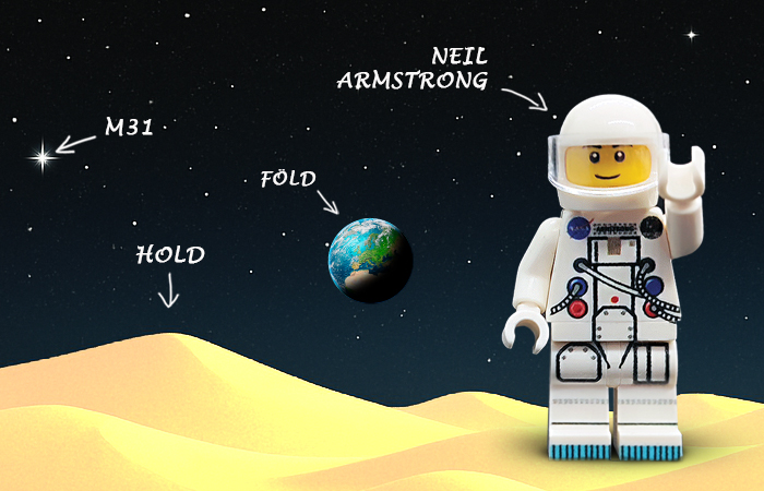 Nail Armstrong minifigura