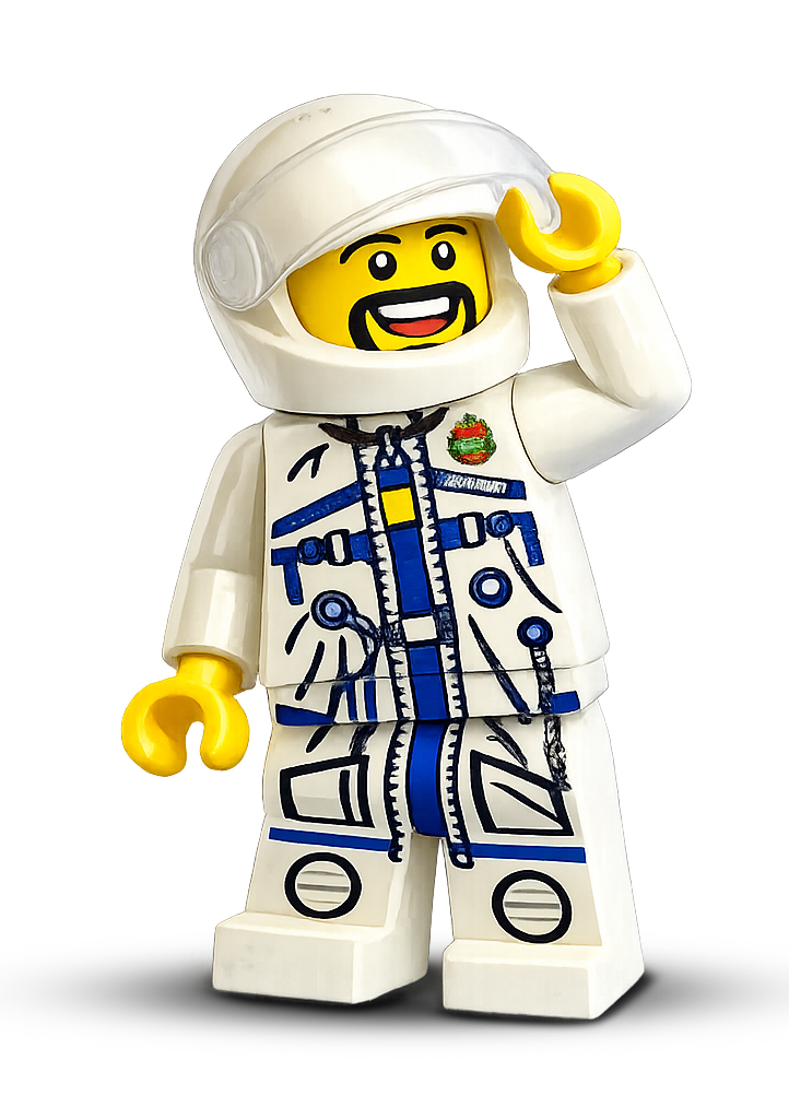 Farkas Bertalan minifigura