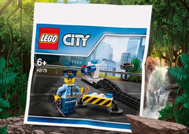 Ajándék LEGO CITY csomag