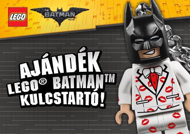 Ajándék LEGO Batman kulcstartó!