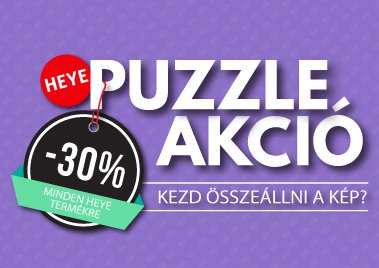 -30% a HEYE Puzzle készletekre!