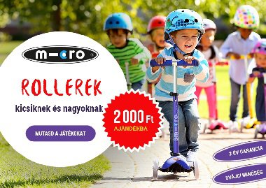 2000 Ft ajándék jár a legvagányabb rollerekhez!