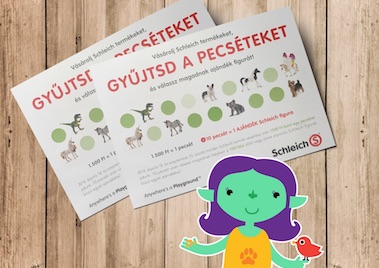 Schleich pontgyűjtő akció