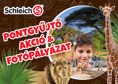 Schleich Pontgyűjtő Akció Üzleteinkben