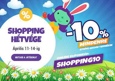 Újra itt a SHOPPING HÉTVÉGE