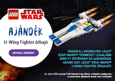 Ajándék LEGO U-Wing Fighter
