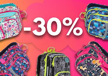 -30% a TOPGAL iskolatáskákra