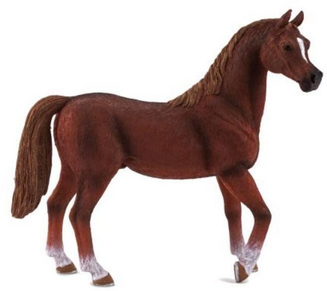 Animal Planet 387084 Barna arab telivér ló (XL méret)