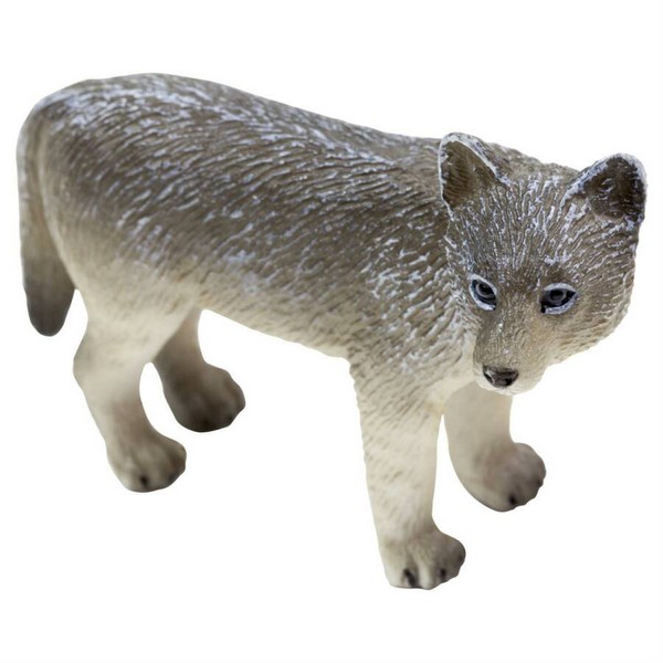 Animal Planet 387244 Farkas kölyök álló (S méret)