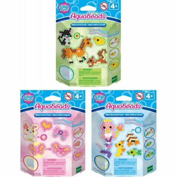 Aqua Beads Csillaggyöngy - Mini Szett, többféle