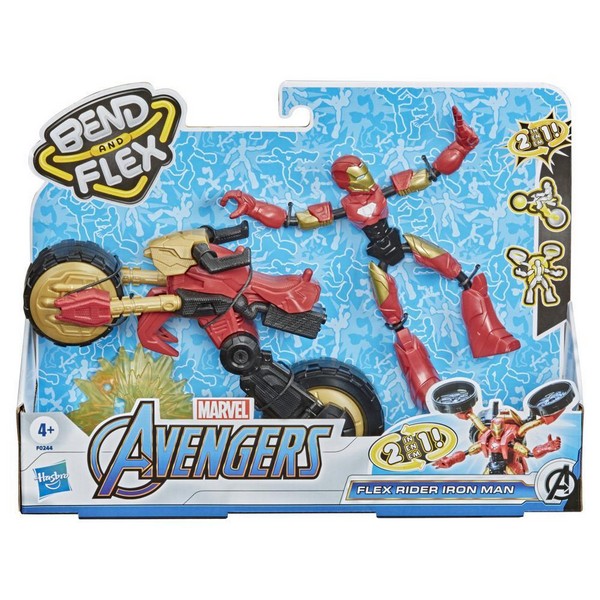 Avangers Bend and Flex Rider Vasember motorral