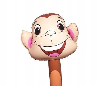 BLOONIMALS Felfújható állatok 1,4 m - Majom