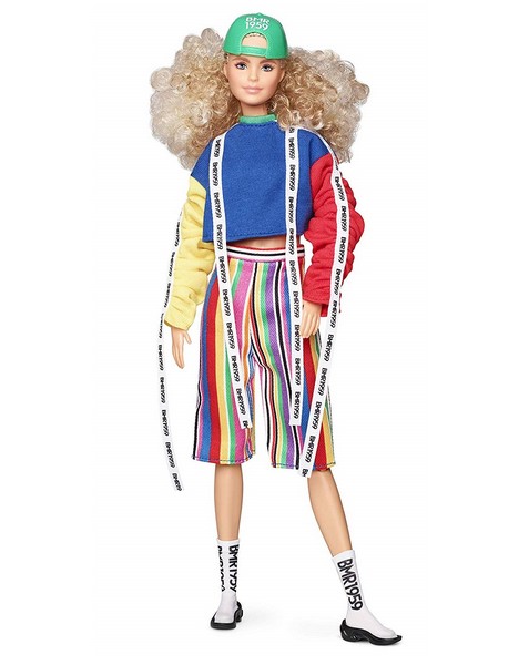 BMR1959 - Barbie retro divatbaba magasszárú tornacipőben