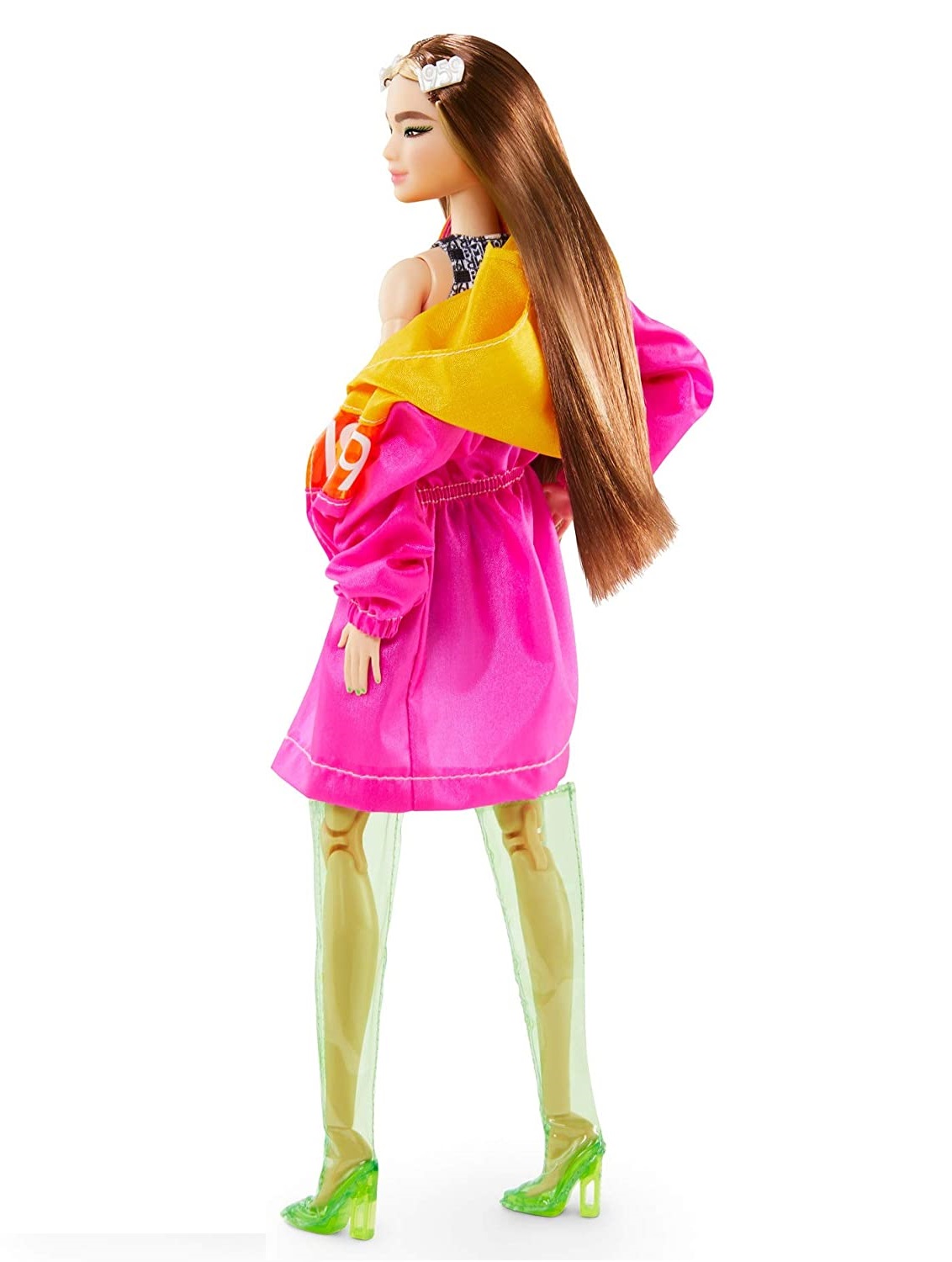 BMR1959 - Barbie retro divatbaba neon szettben