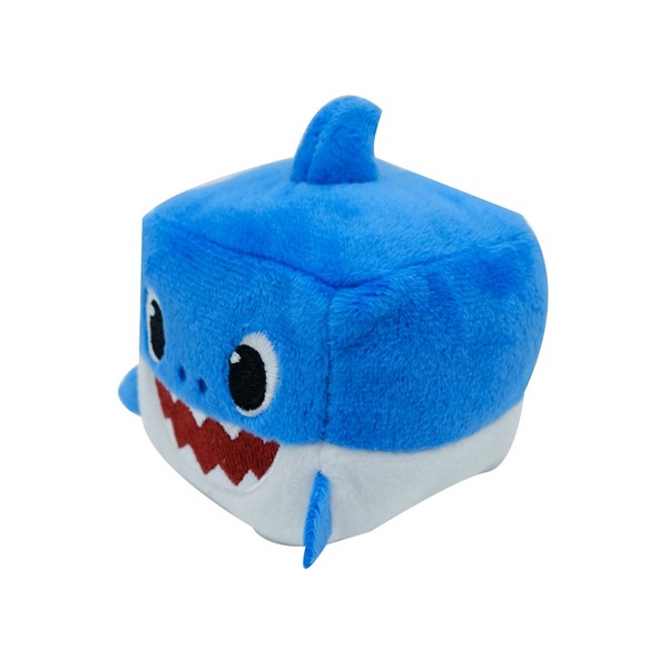 Baby Shark Zenélő Kockaplüss - Apa Cápa