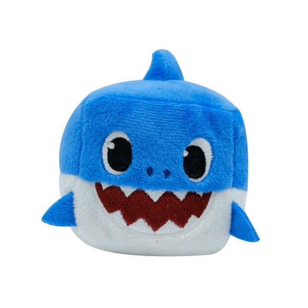 Baby Shark Zenélő Kockaplüss - Apa Cápa