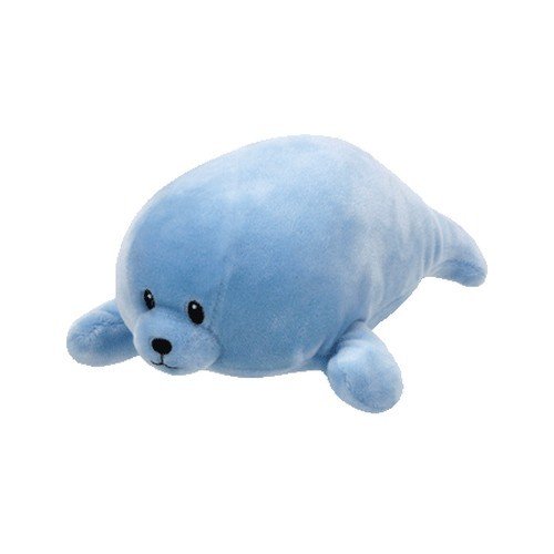 Baby Ty plüss SQUIRT 15 cm - kék fóka