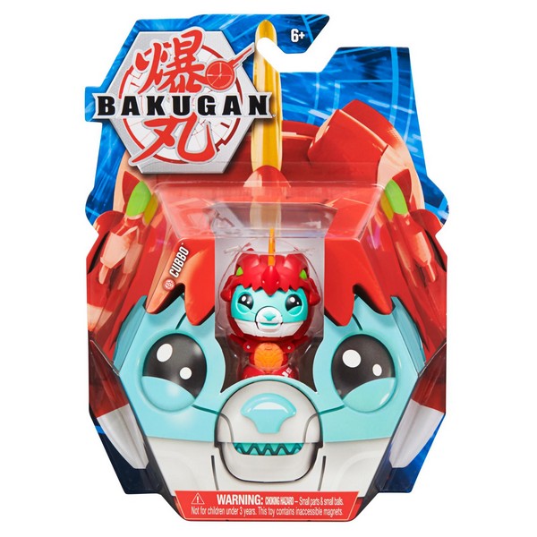 Bakugan Cubbo 1-es csomag Piros Sárkány