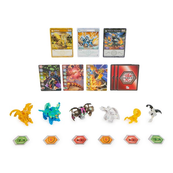 Bakugan Diecast Harci Csapás 5 db-os Sectanoid Arcleon