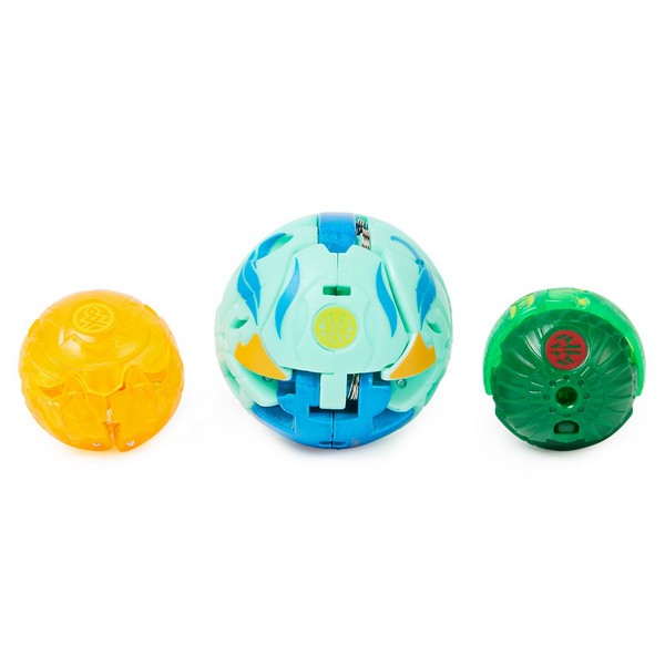 Bakugan Diecast Indítsd el labda Colossus Türkiz, Nano Sludgem