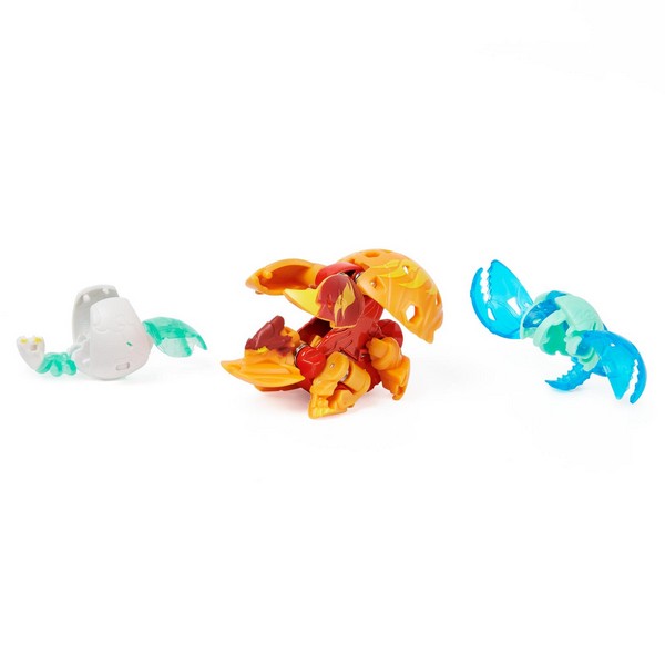 Bakugan Diecast Indítsd el labda Colossus narancs, Nano Riptide