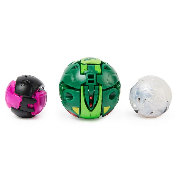 Bakugan Diecast Indítsd el labda Dragonoid Zöld, Nano Scorcher