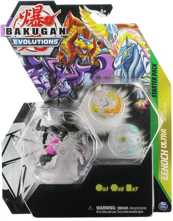 Bakugan Diecast Kezdőcsomag Eenoch Ultra Pharol Neo Pegatrix