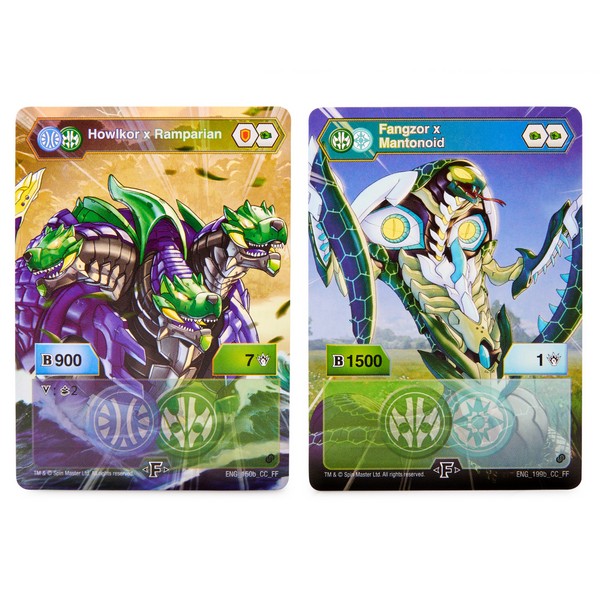 Bakugan S2 Kezdő Csomag Sairus Ultra, Fangzor x Mantonoid