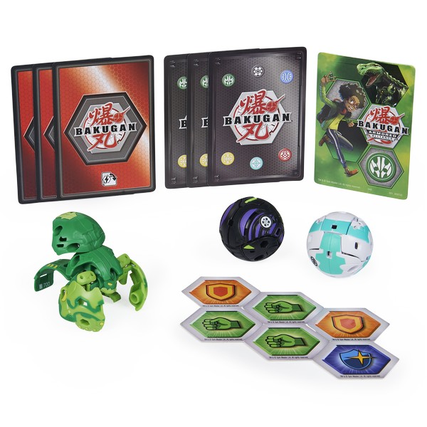 Bakugan S2 kezdő csomag Tretoruos, Auxillator, Cycloid