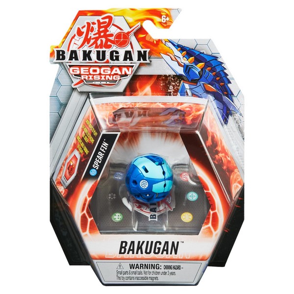 Bakugan S3 Alap labda Spear Fin kék-világoskék