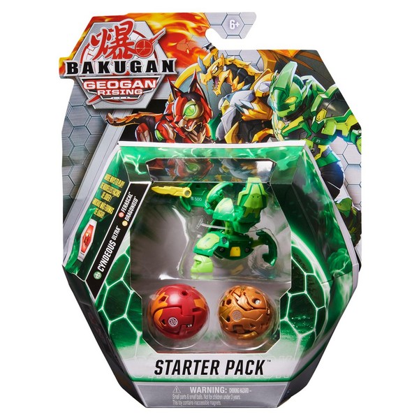 Bakugan S3 kezdő csomag Cyndeous ultra + Ferascal + Dragonoid