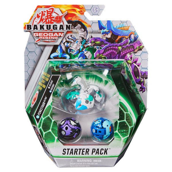 Bakugan S3 kezdő csomag Pinciatur ultra + Viloch + Oxidox
