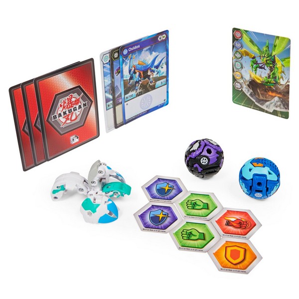 Bakugan S3 kezdő csomag Pinciatur ultra + Viloch + Oxidox