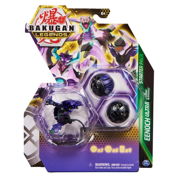 Bakugan S5 Kezdő Csomag Eenoch ultra, Cimoga, Ryerazu