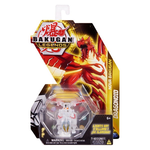 Bakugan S5 Legend Nova labda Dragonoid átlátszó