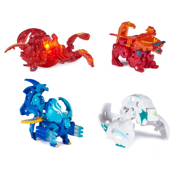 Bakugan S5 Legends kollekció Cycloid,Arcleon, Nillious, Hydorous