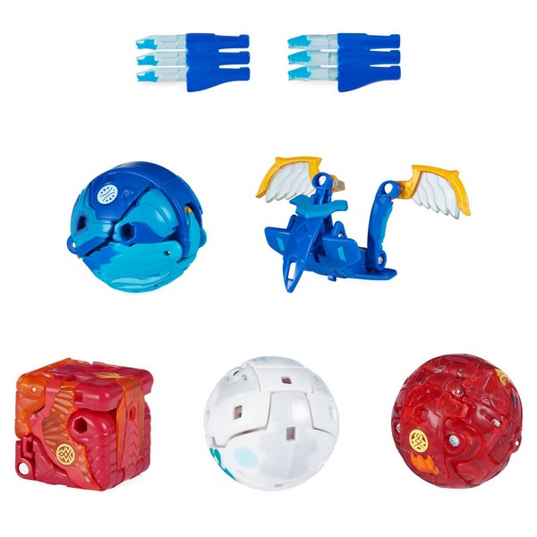 Bakugan S5 Legends kollekció Cycloid,Arcleon, Nillious, Hydorous