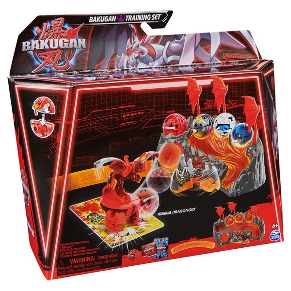 Bakugan S6 Edző szett Titanium Dragonoid