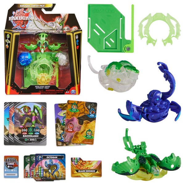 Bakugan S6 Kezdő csomag Octogan Trox
