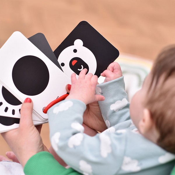 Banana Panda Kontrasztos Kártyák Karikán (0m+)