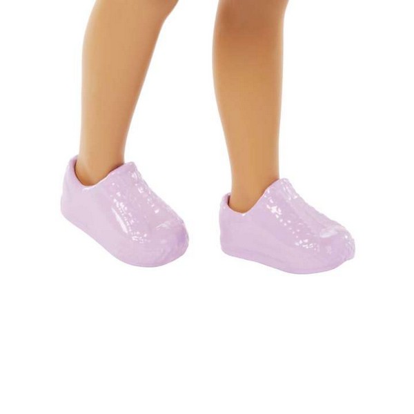 Barbie Chelsea Baba - Fekete Hajú Kockás Ruhában