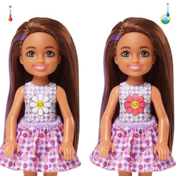Barbie Color Reveal Chelsea Meglepetés Baba Piknik
