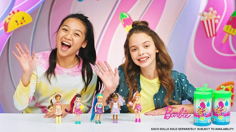 Barbie Color Reveal Chelsea meglepetés baba - Édességek