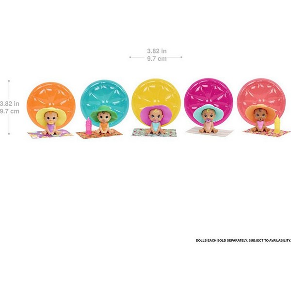 Barbie Color Reveal Kisbabák - Nyári Kalandok